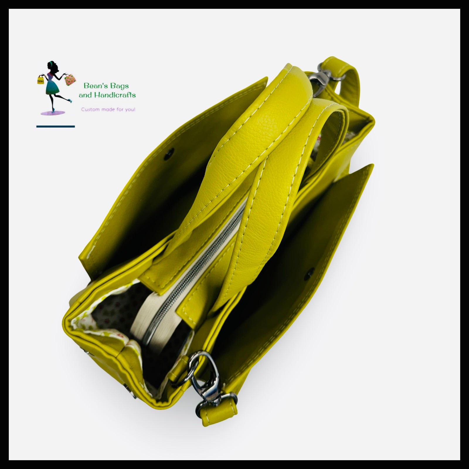 Charyn Bag - Split Pea Green