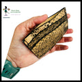 Darrell Minimalist Wallet – Croc Cork Beige