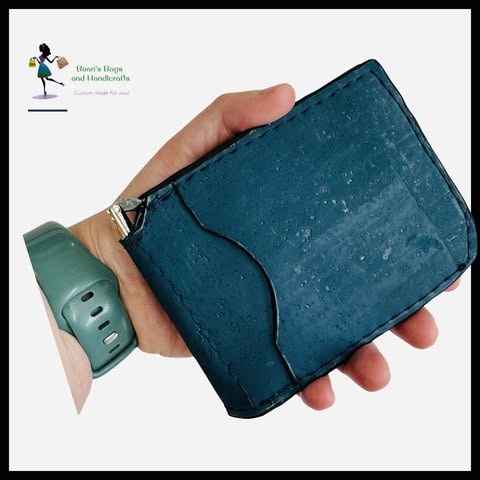 David Wallet - Lagoon Blue Cork