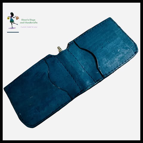 David Wallet - Lagoon Blue Cork