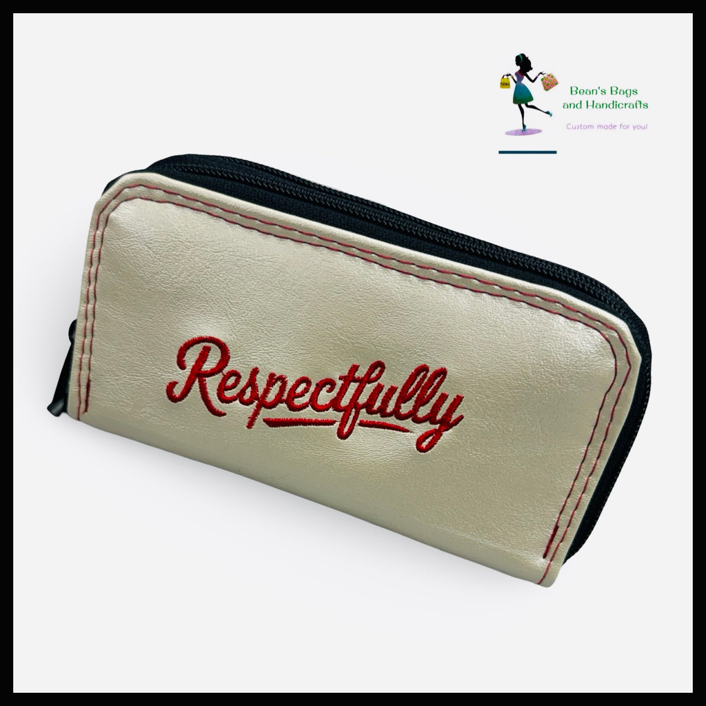 Victory Bowler with matching Deuce Coupe wallet - Embroidered Respectfully