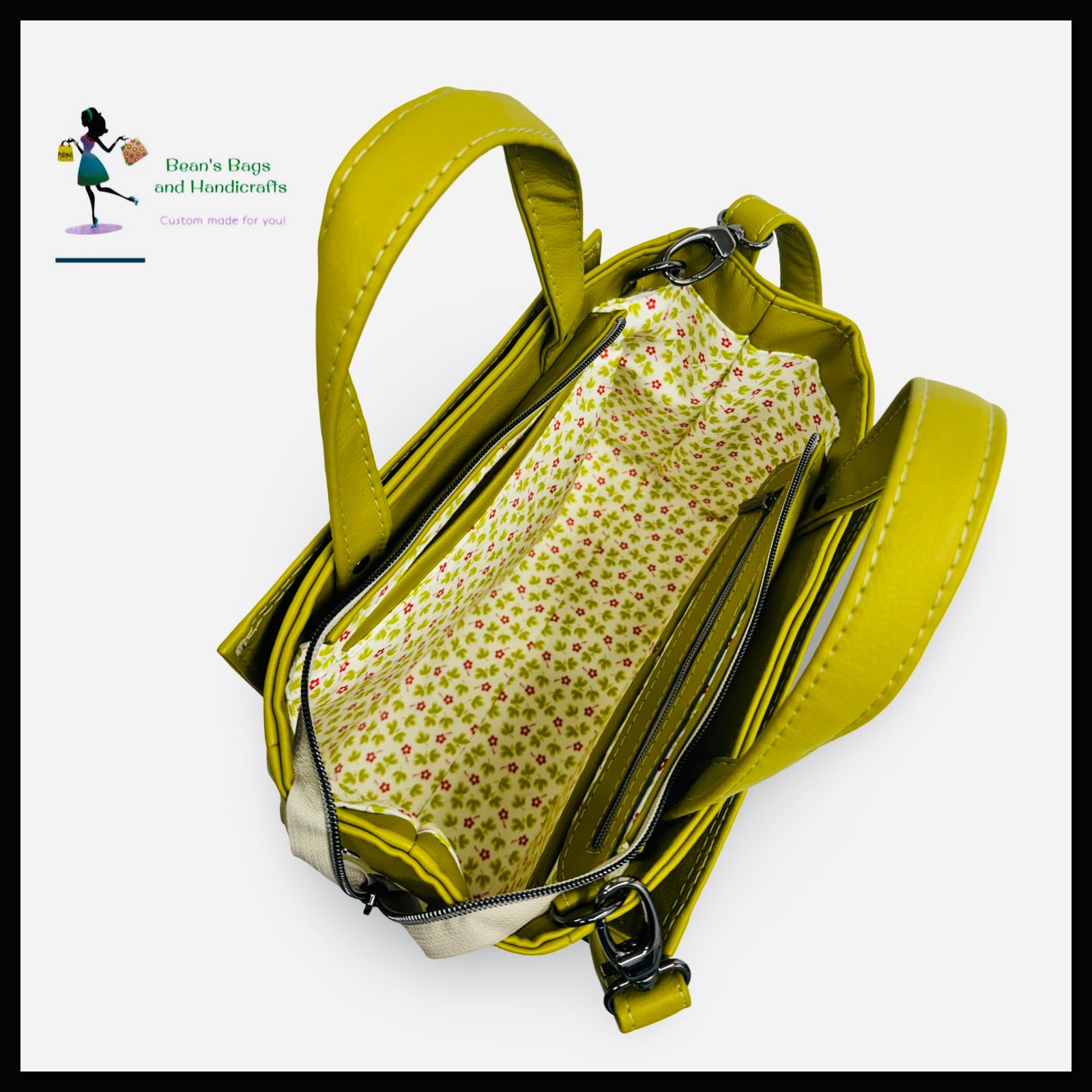 Charyn Bag - Split Pea Green