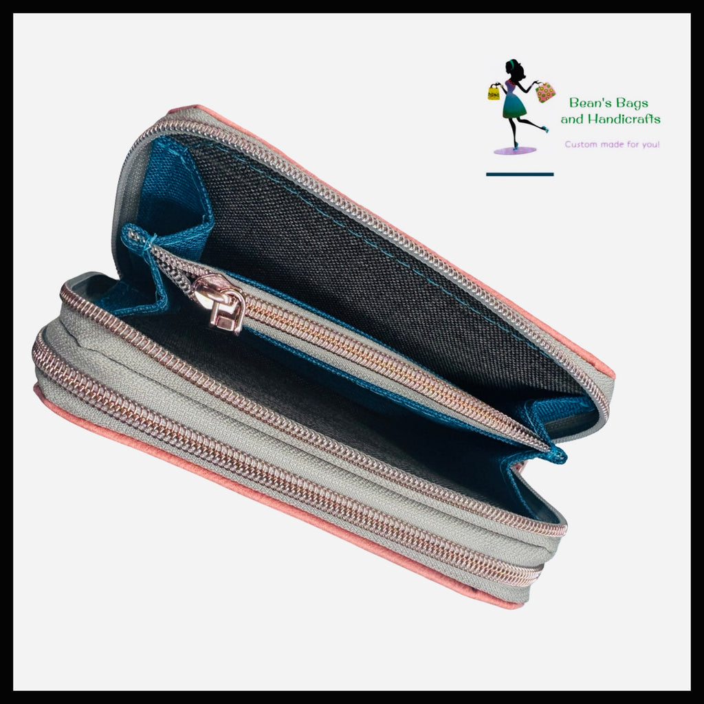 Liora Shoulder Bag with Matching Deuce Coupe Wallet - “Bit of a Mess Doing My Best”