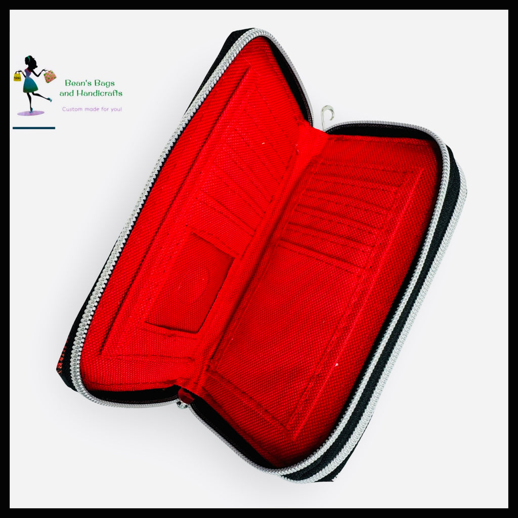 Deuce Coupe Double Zip Wallet -  HD