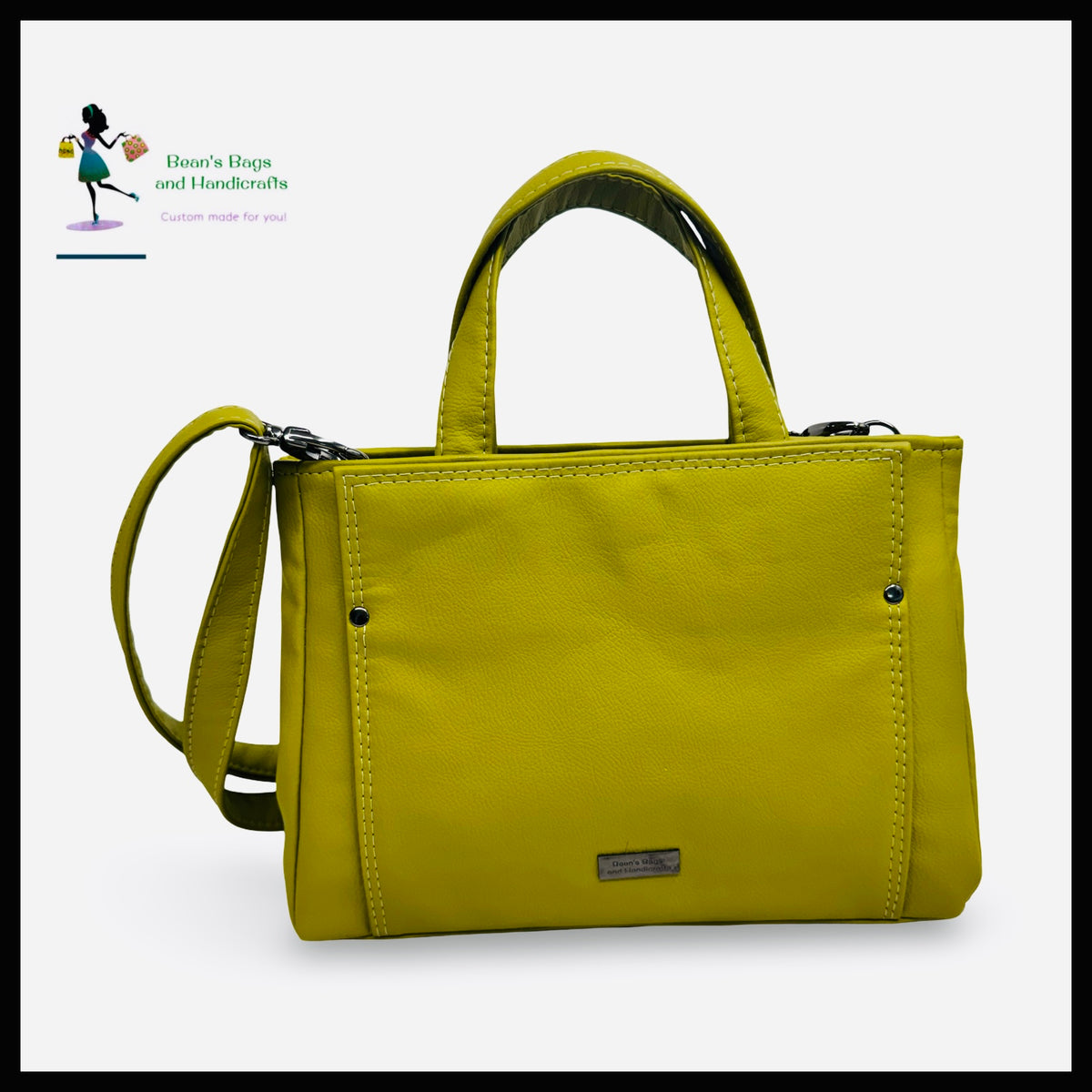 Charyn Bag - Split Pea Green
