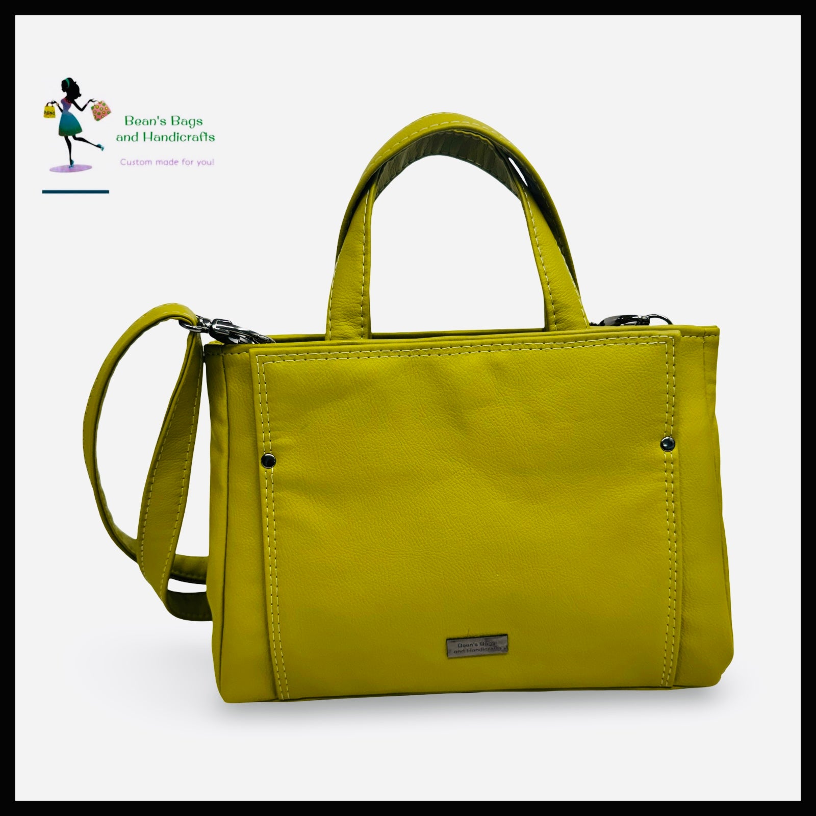 Charyn Bag - Split Pea Green