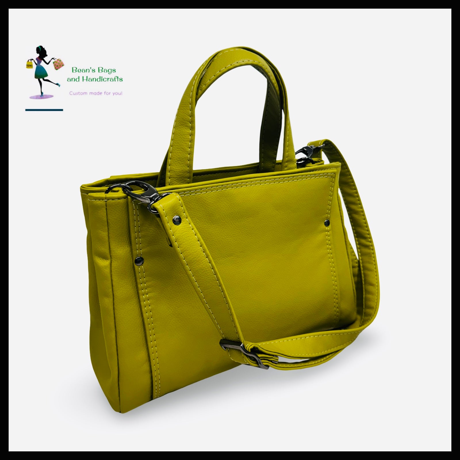 Charyn Bag - Split Pea Green