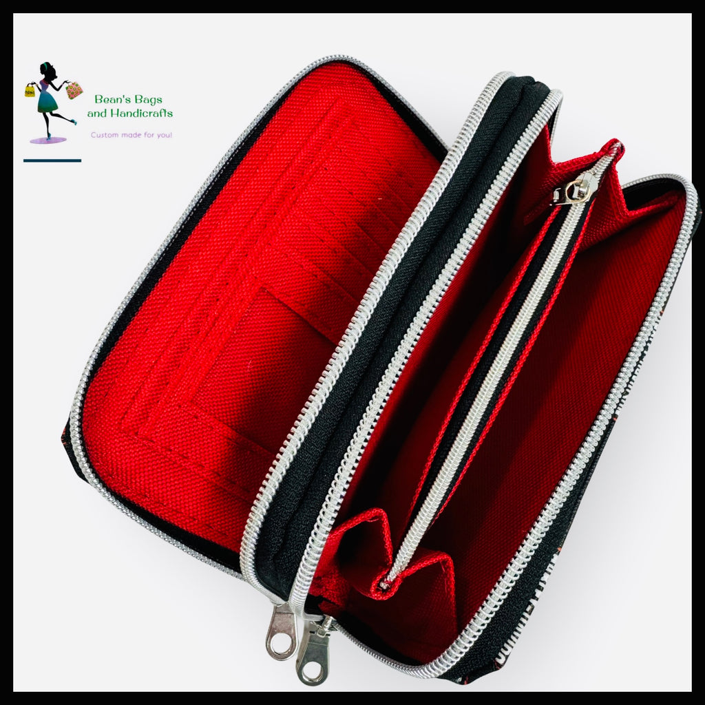 Deuce Coupe Double Zip Wallet -  HD