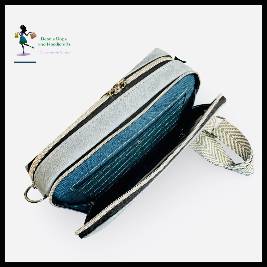 Everyday Crossbody Companion - Light Blue