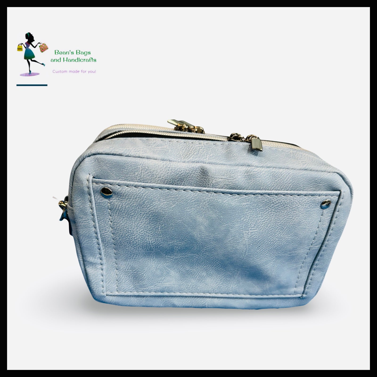 Everyday Crossbody Companion - Light Blue