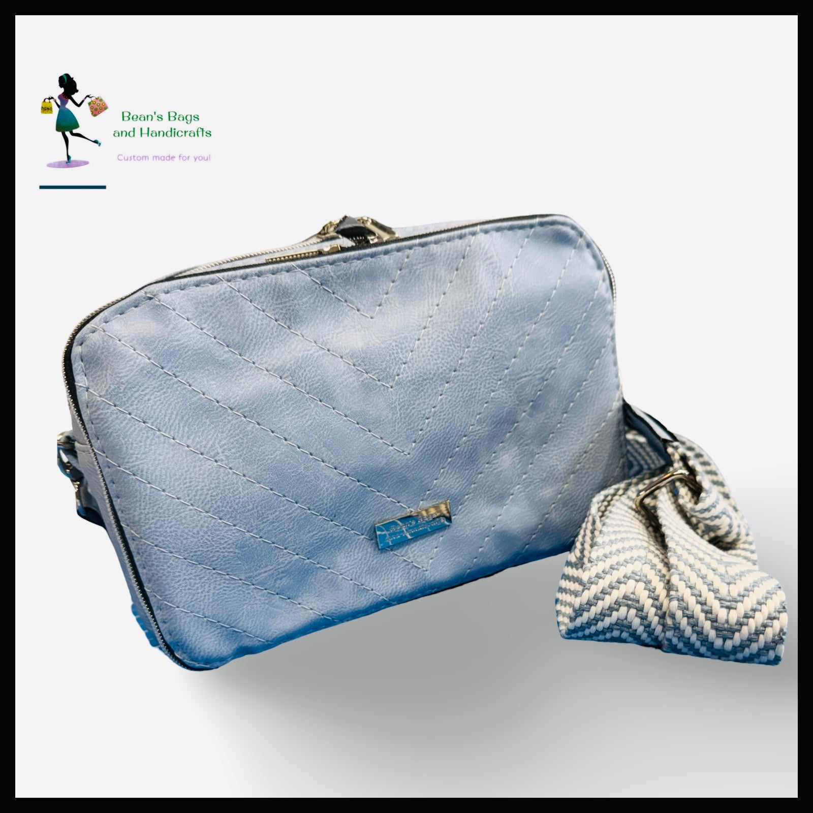 Everyday Crossbody Companion - Light Blue