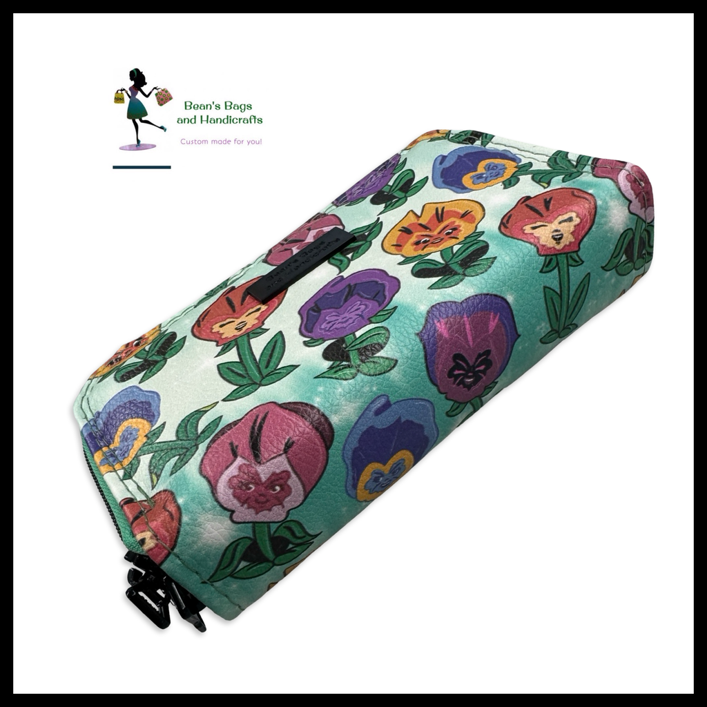 Deuce Coupe Double Zip Wallet -  Alice Flowers