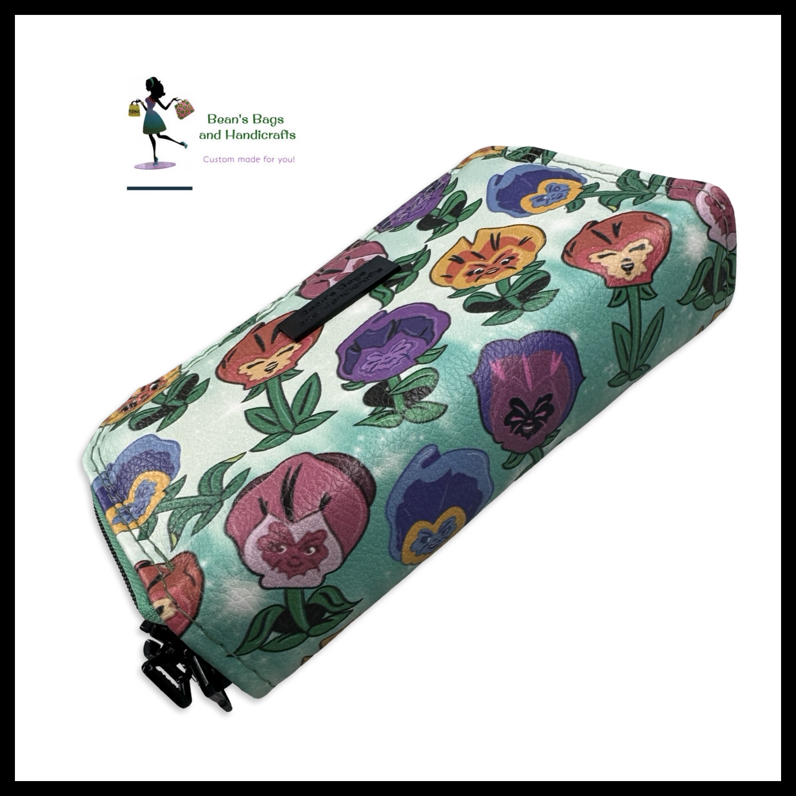 Deuce Coupe Double Zip Wallet -  Alice Flowers