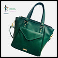 AnnaBean Tote – Emerald Green