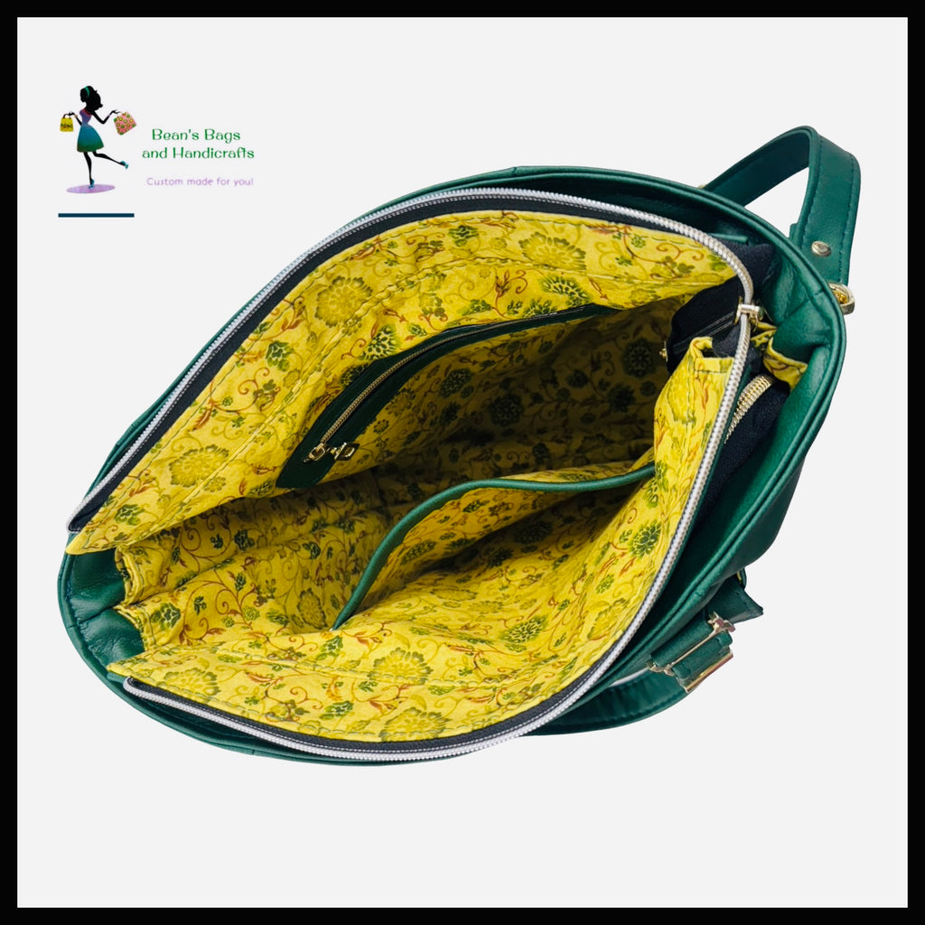 AnnaBean Tote – Emerald Green