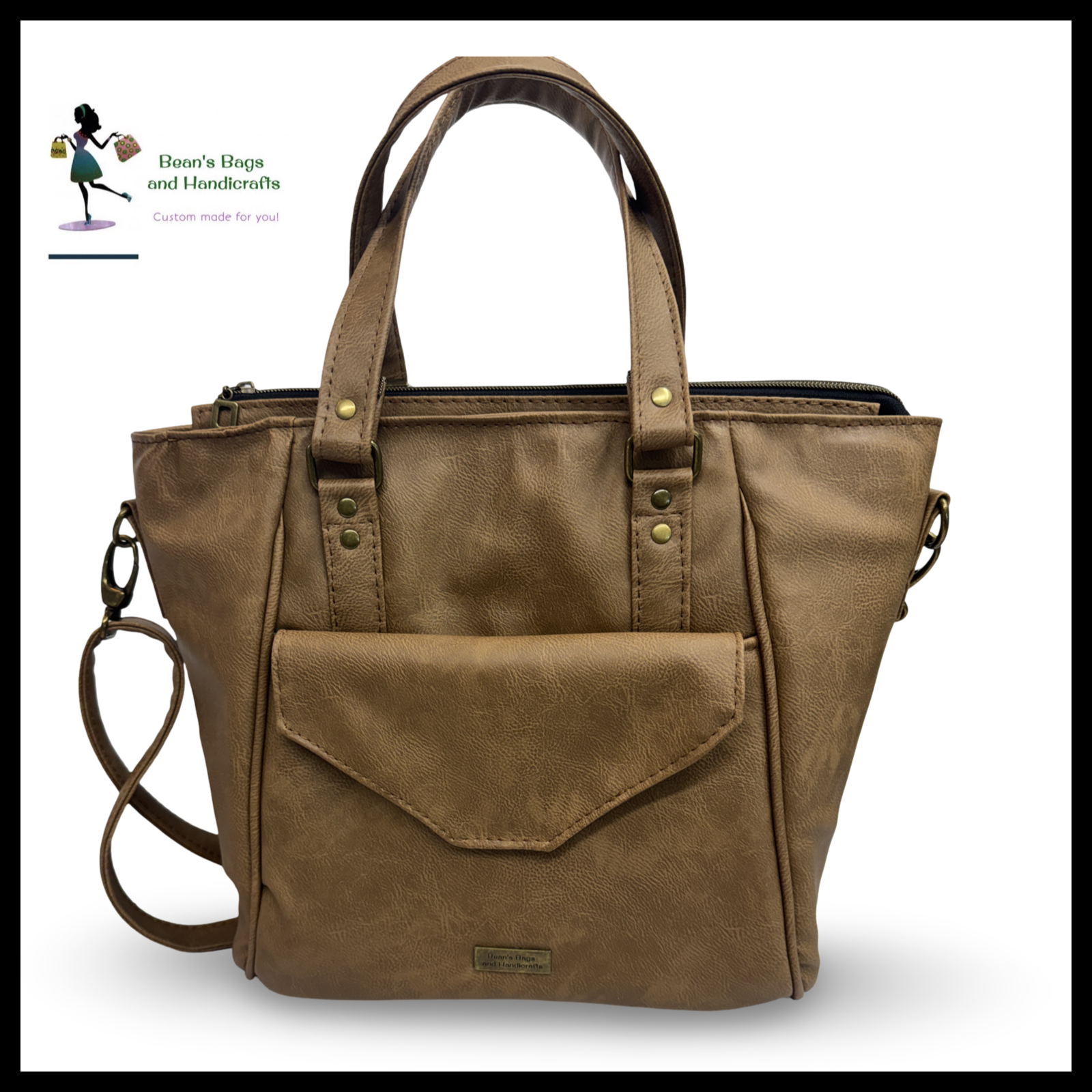 Previously Loved – AnnaBean Tote Prototype Never used| AS IS - Brown