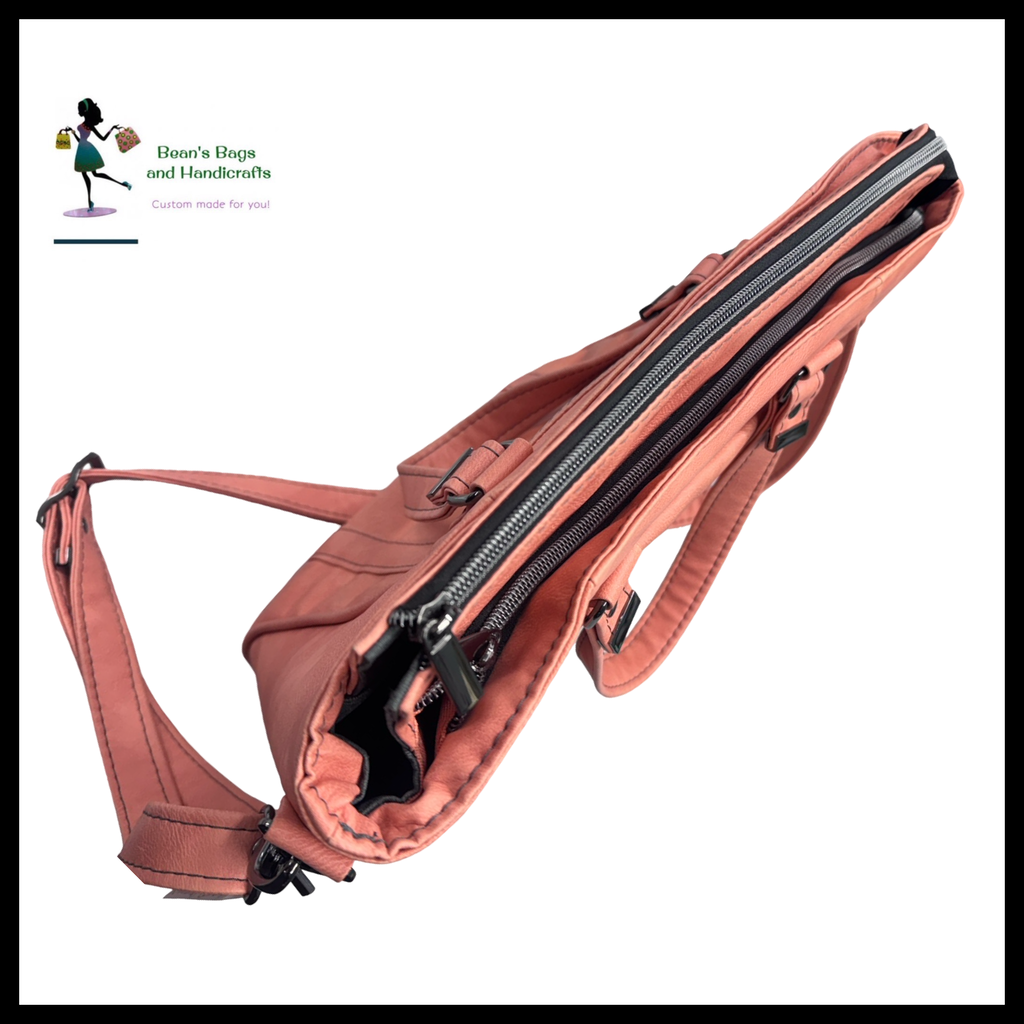 Previously Loved – AnnaBean Tote Prototype | AS IS -Orange