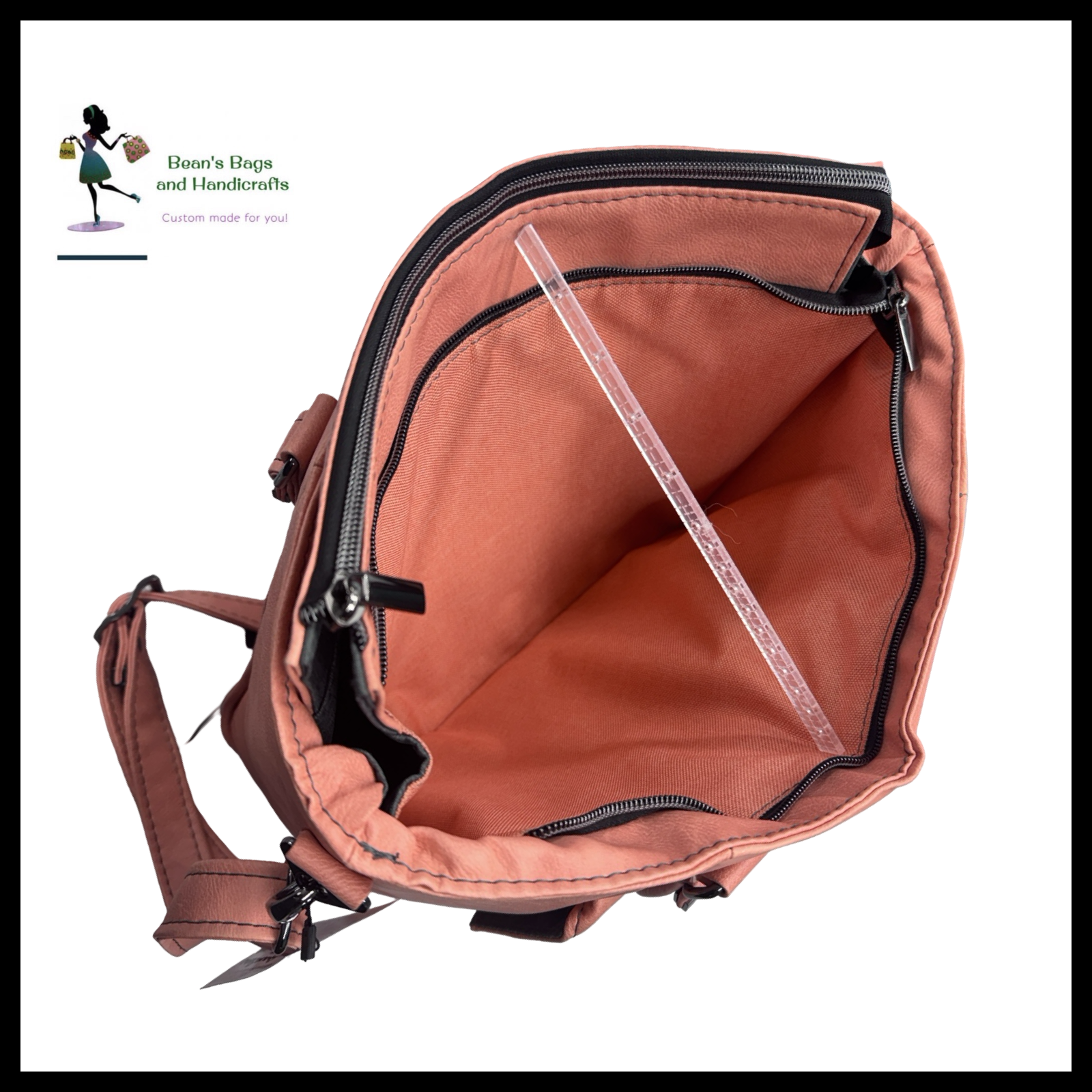 Previously Loved – AnnaBean Tote Prototype | AS IS -Orange