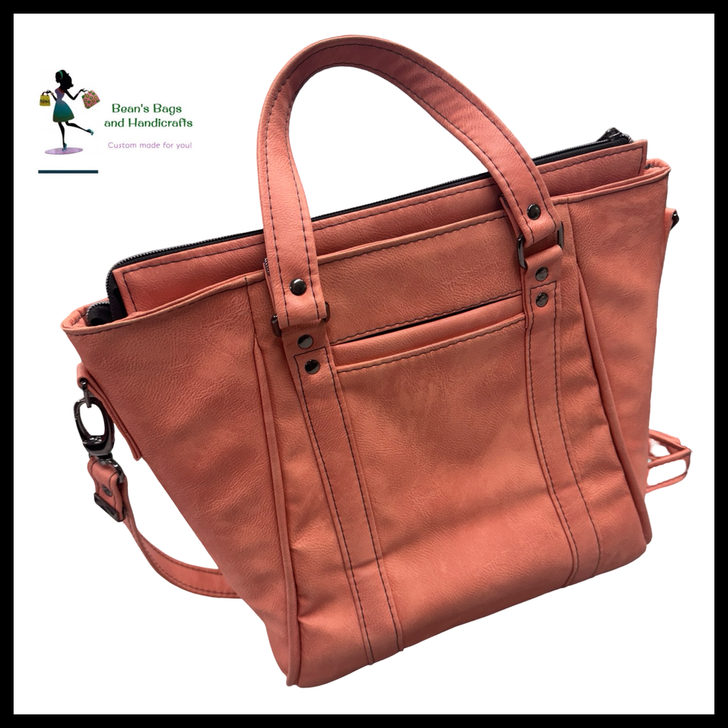 Previously Loved – AnnaBean Tote Prototype | AS IS -Orange