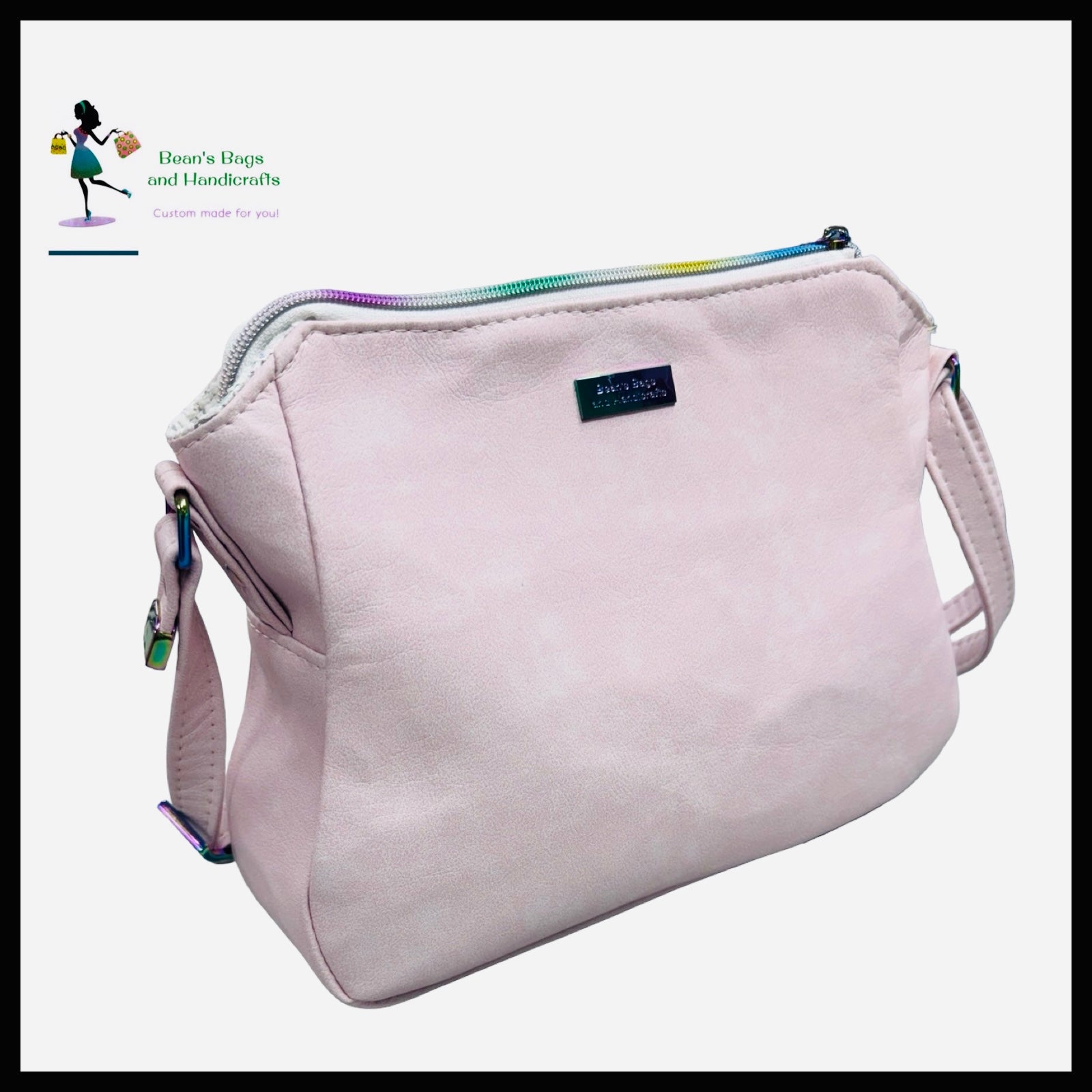 Brighstone Bag – Floral Highland Cow