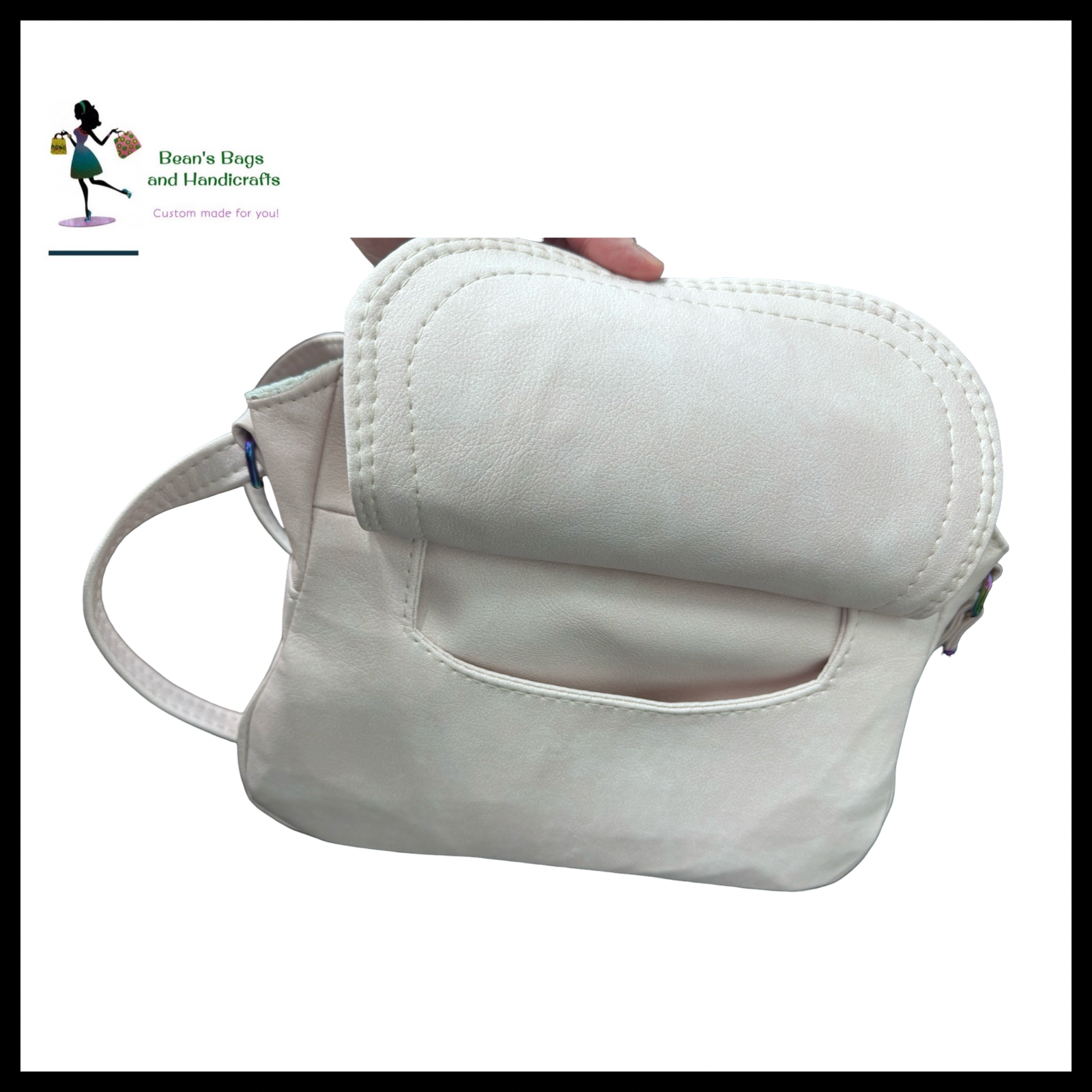 Brighstone Bag – Floral Highland Cow