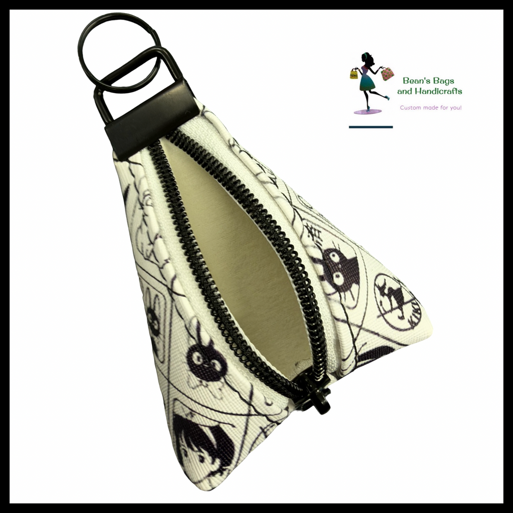 Key Chain Pouch -KiKi Matte Black