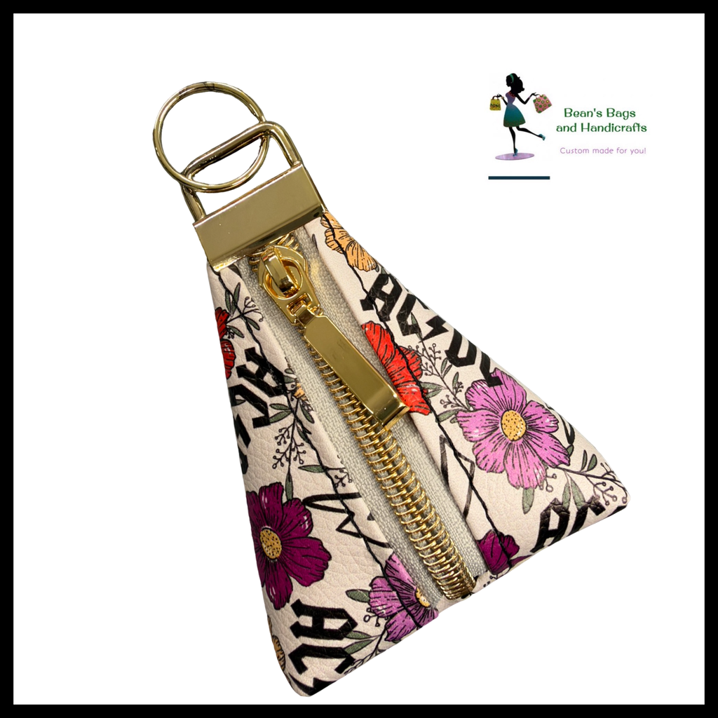 Key Chain Pouch -ACDC Gold