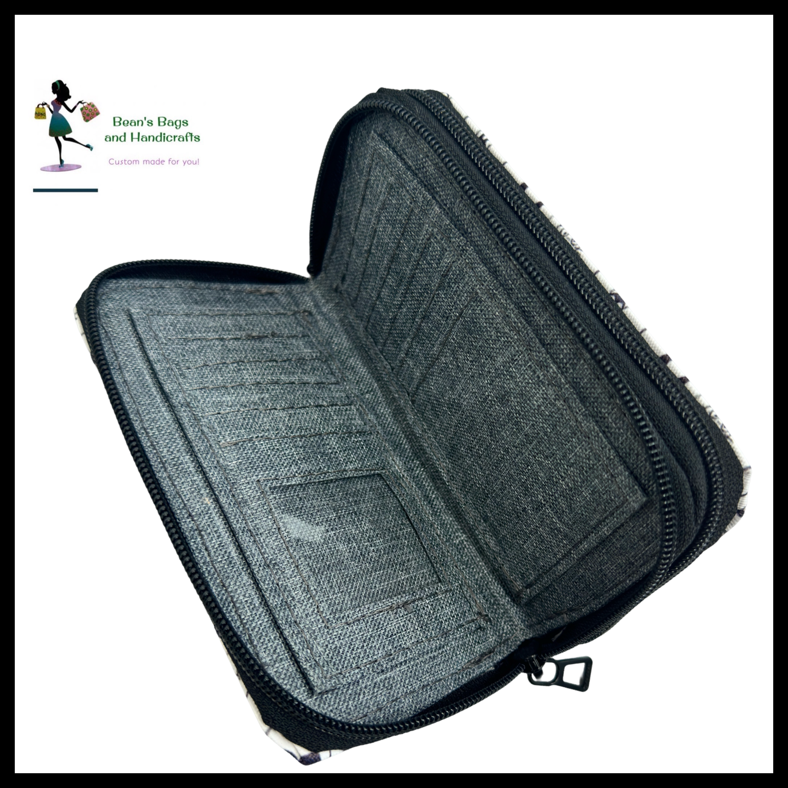 Deuce Coupe Double Zip Wallet -  KiKi