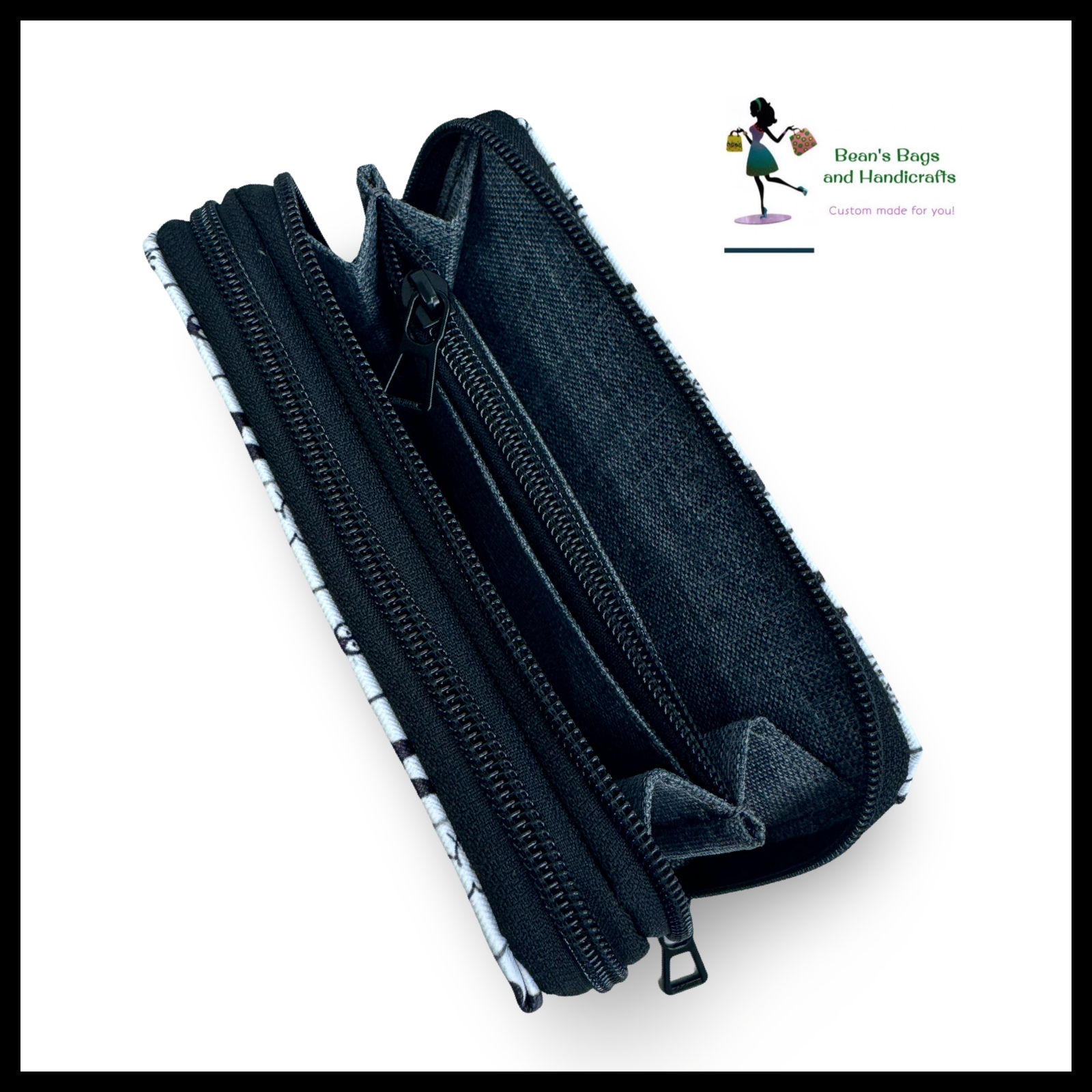 Deuce Coupe Double Zip Wallet -  KiKi