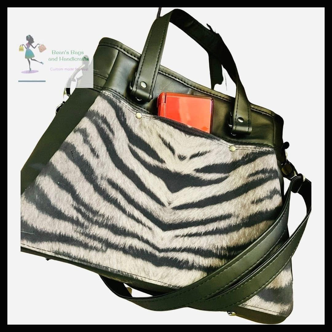 The Phoenix - Faux Fur and Faux Leather - Previously Loved