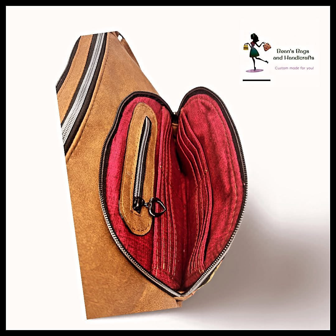 Prairie Girl Bag  - Cork and Faux Leather - Previously Loved