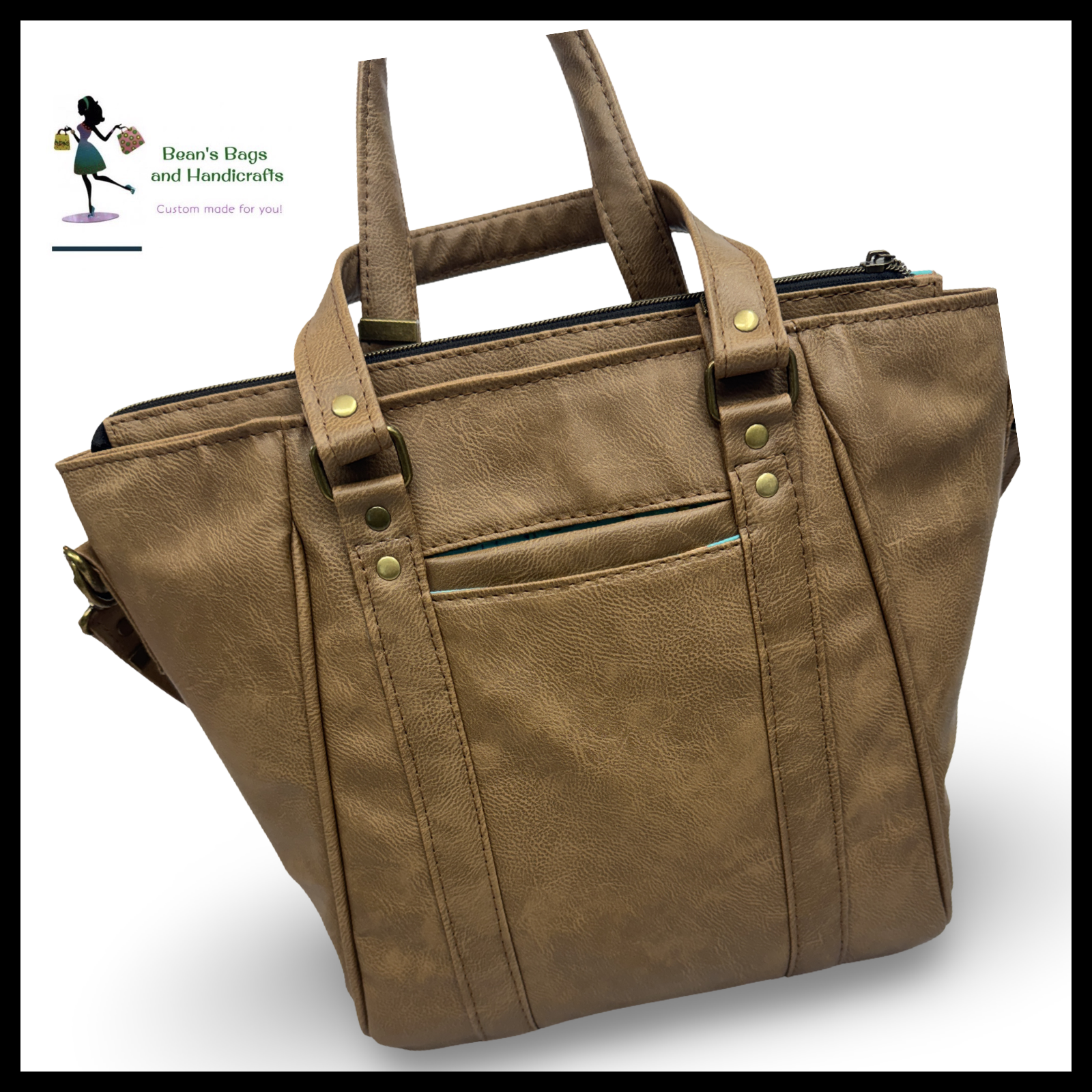 Previously Loved – AnnaBean Tote Prototype Never used| AS IS - Brown