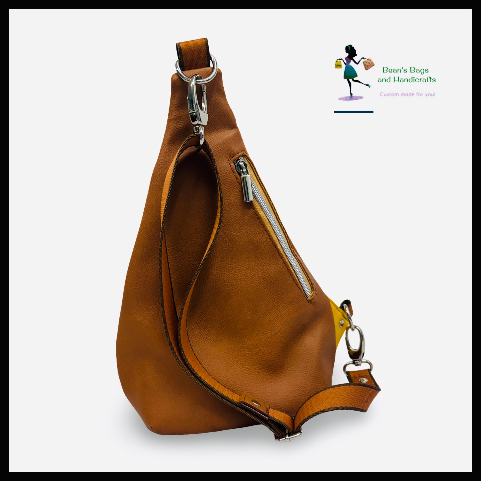 The Finn Sling Bag - Highland Cows