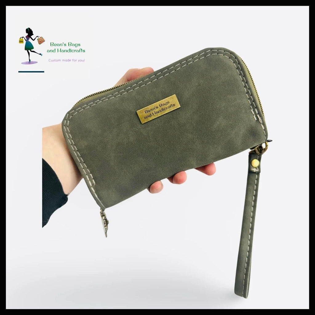 Deuce Coupe Double Zip Wallet - Pin It Up Patterns - PDF Sewing Pattern