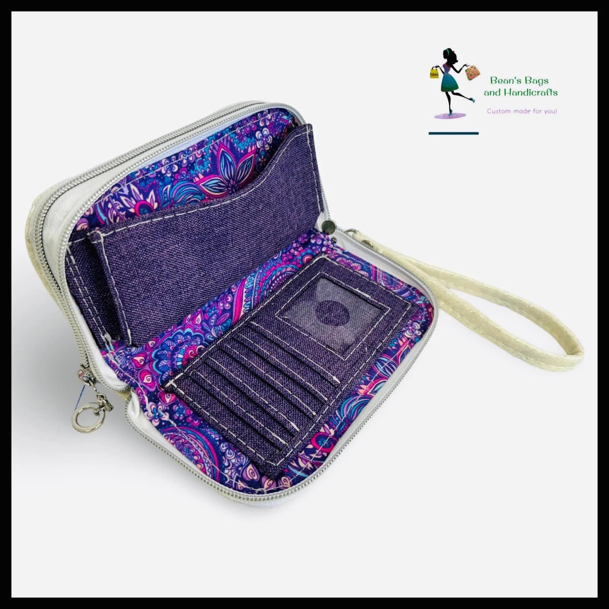 Deuce Coupe Double Zip Wallet - Pin It Up Patterns - PDF Sewing Pattern