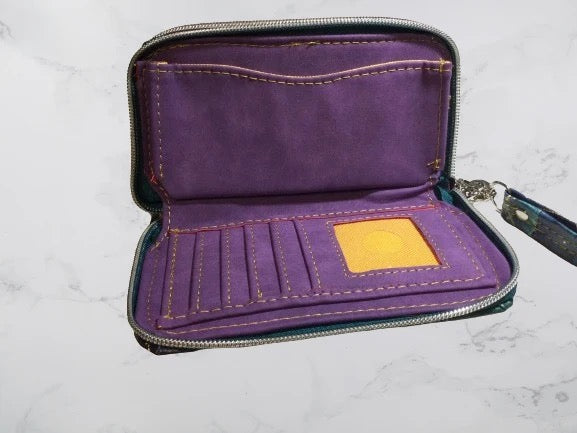 Deuce Coupe Double Zip Wallet - Pin It Up Patterns - PDF Sewing Pattern