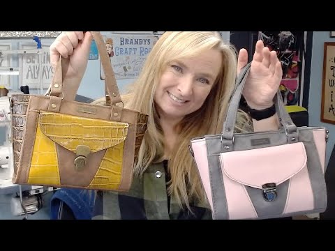 The Candy Bag - Mustard Croc