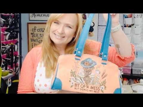 Liora Shoulder Bag with Matching Deuce Coupe Wallet - “Bit of a Mess Doing My Best”
